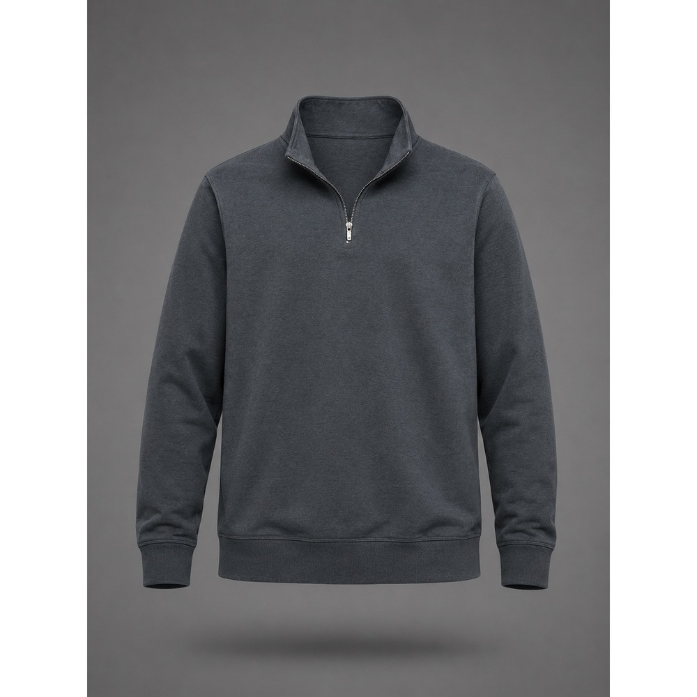 Vuori‎ Ponto Performance Half Zip Pullover Charcoal Grey XL V253 DreamKnit Mens